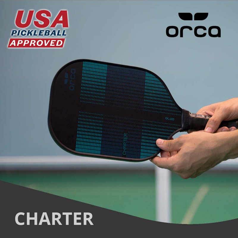 Orca Charter Performance Series Fiberglass Pickleball Paddle - 7.6 oz - Balanced Edition (Variation: 1)