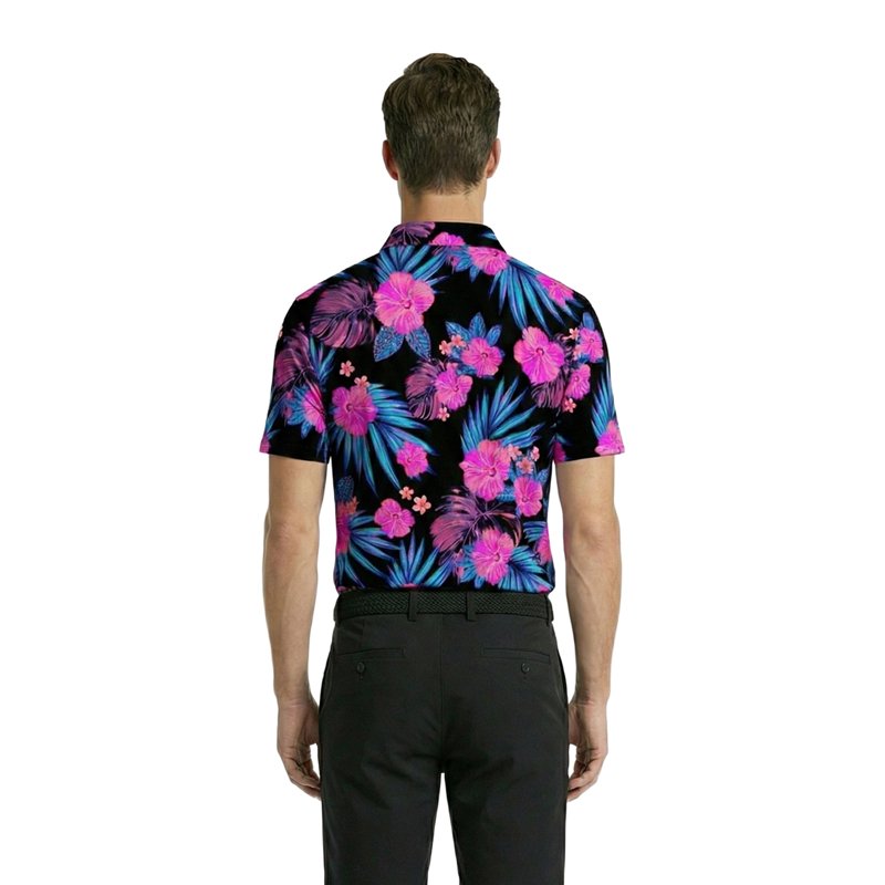 Men's Golf Polo with UPF 50+ Sun Protection | Performance & Comfort