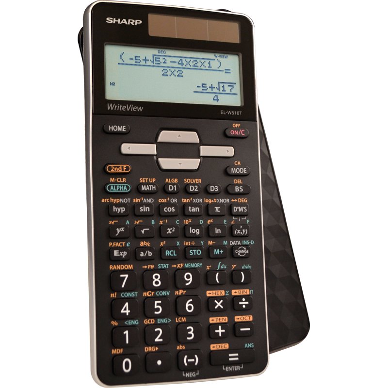 Scientific Calculator with Hard Case - 640 Functions, WriteView Display