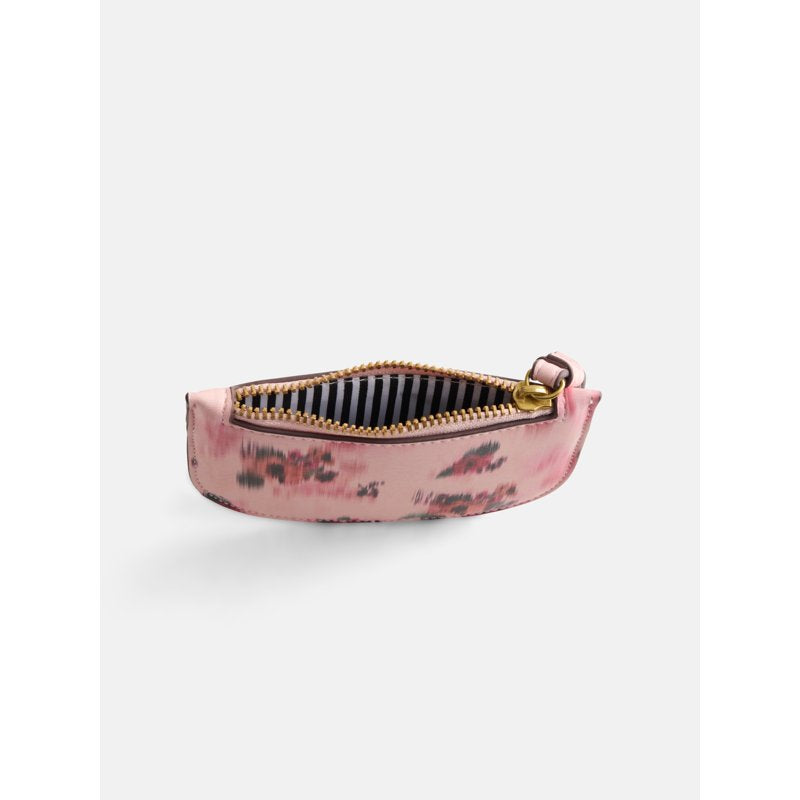 Women's Wristlet Wallet with Zip Top and Wrist Strap - Multiple Colors