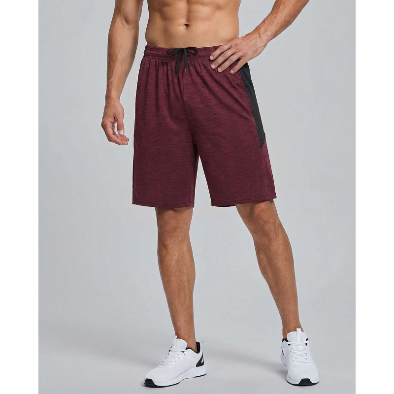 Men's 5 Pack Dry Fit Basketball Shorts - Athletic Workout & Gym Wear