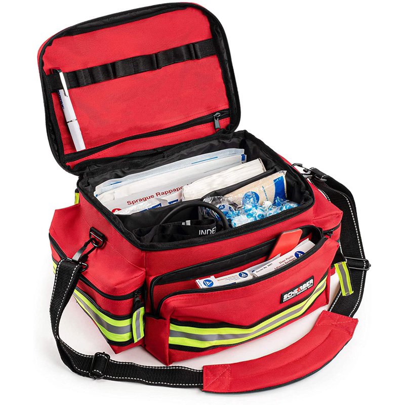 Fully Stocked First Responder Trauma Kit - Emergency Medical Supplies
