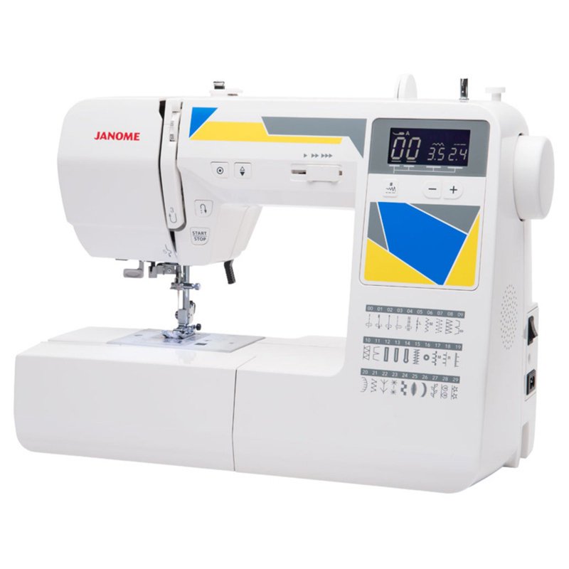Janome MOD-30 30-Stitch Computerized Sewing Machine for Home & Crafts