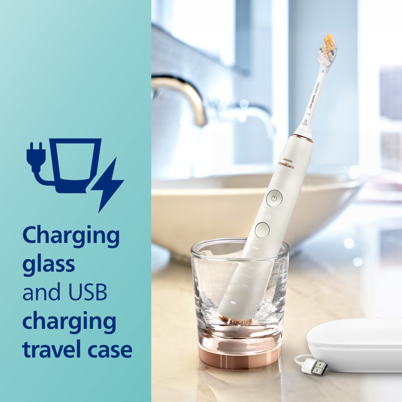 Electric Toothbrush with App & Pressure Sensor - 5 Modes, 3 Intensity Levels