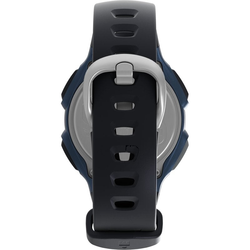 Men's Sport Watch with 38mm Resin Case, Water Resistance, Chronograph & Indiglo