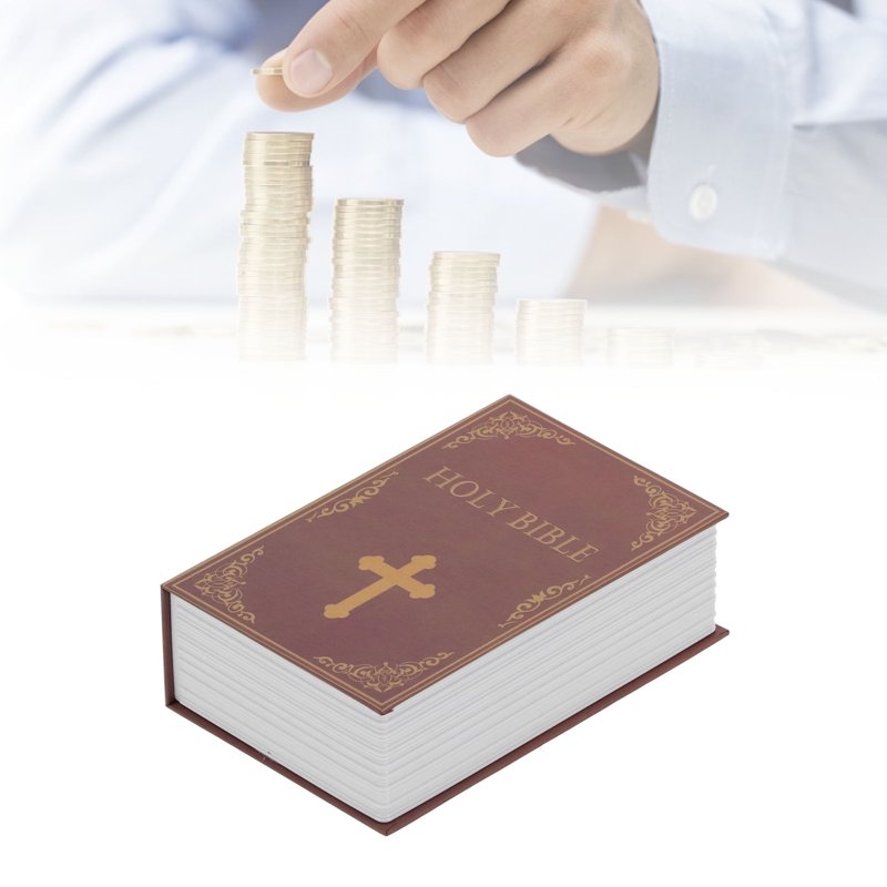 Mini Book Safe with Lock - Discreet Disguise for Jewelry & Cash