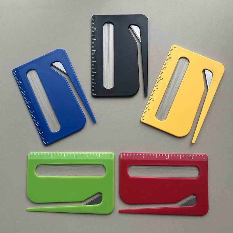 Envelope Opener Letter & Package Cutter with Concealed Blade - Office & Mailroom Tool