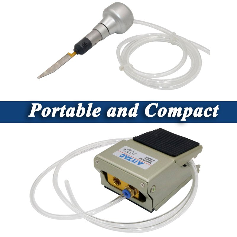 Jewelry Pneumatic Engraving Machine with Adjustable Speed 1400 RPM - Portable Hand Tool for Crafts