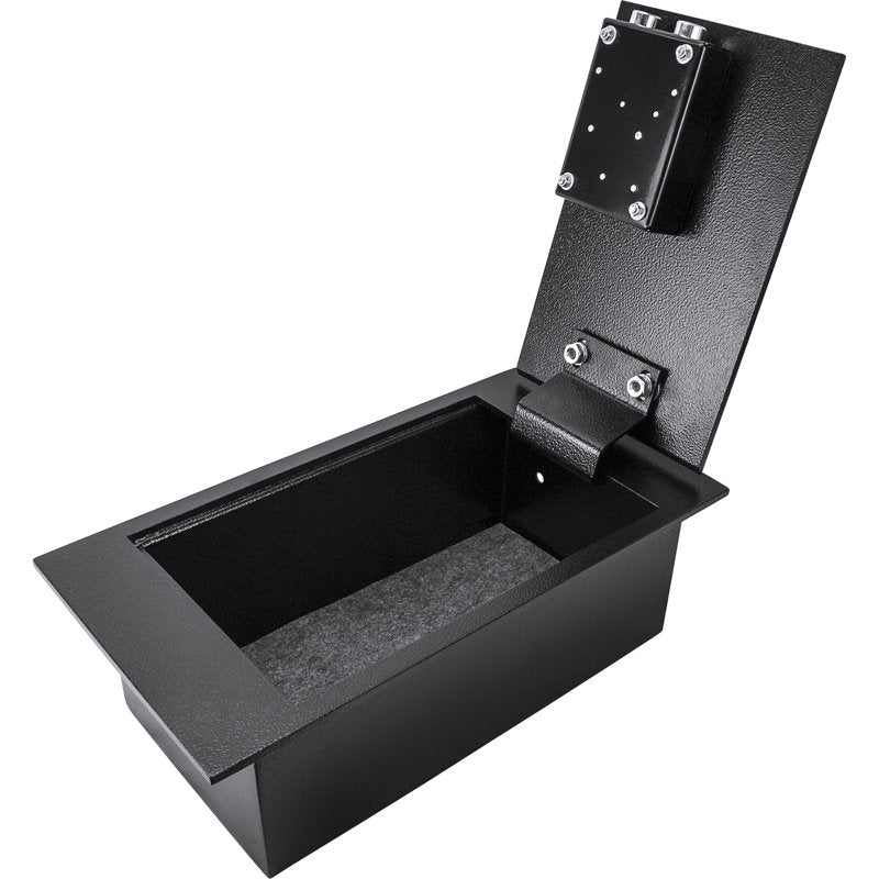 Floor Safe with Key Lock 0.22 Cu Ft Solid Steel Security Safe