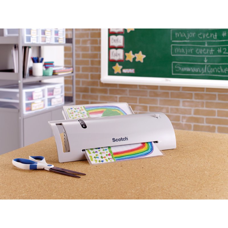 Letter Size Laminating Pouches Pack of 200 - Clear Photo-Safe Protective Sheets