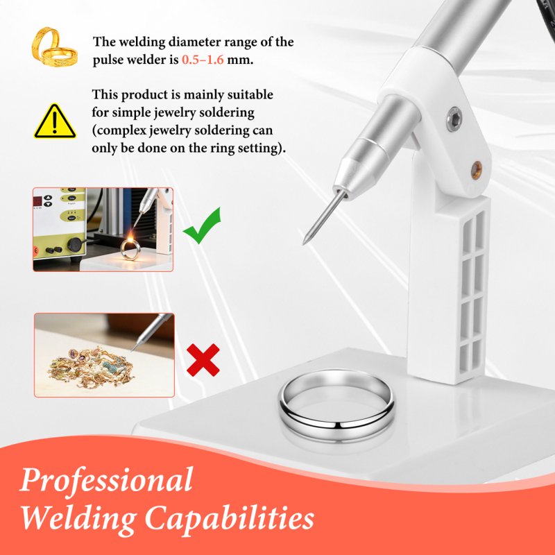 Portable Jewelry Welder Kit 110V 100A for Gold Silver Copper Repair