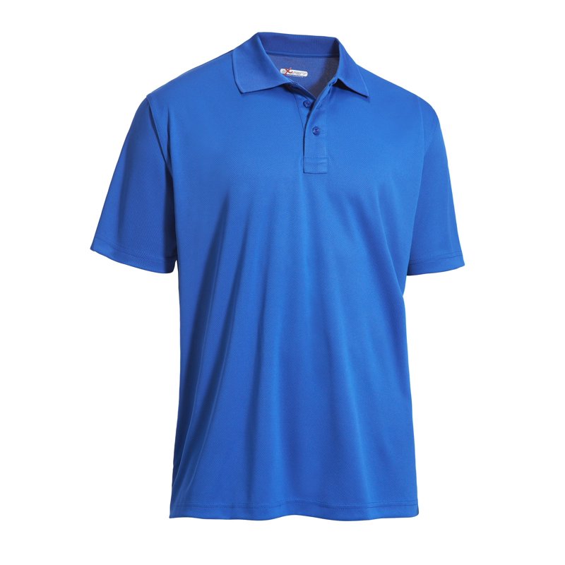 Men's Athletic Polo Shirt with Oxymesh™ Fabric & Sweat-Wicking Technology