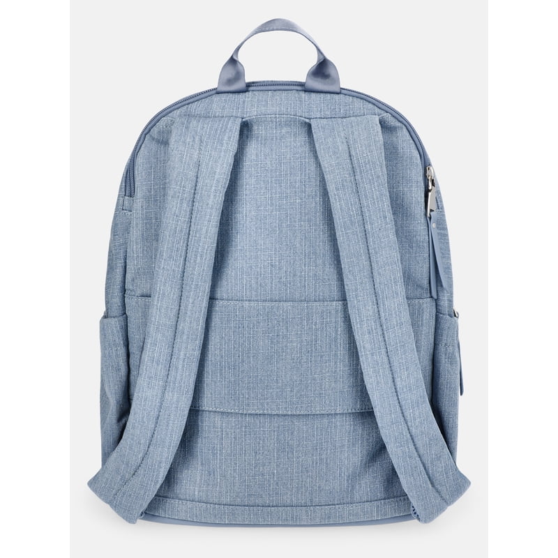 Women’s Chain Pocket Dome Backpack - Western Denim Style