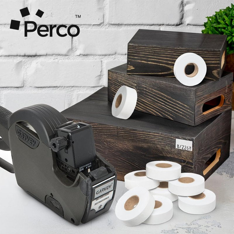 Blank Price Marking Labels for Garvey 22-6/22-7/22-8 Price Guns - 110,000 Labels in Bulk