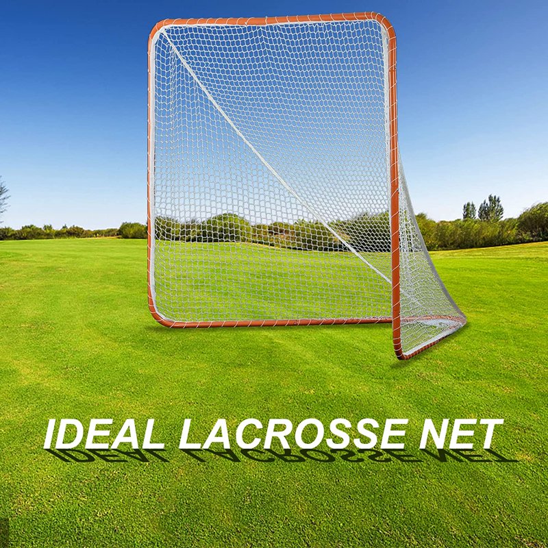 Portable Lacrosse Goal 6x6x7 Feet for Backyard & Practice Training