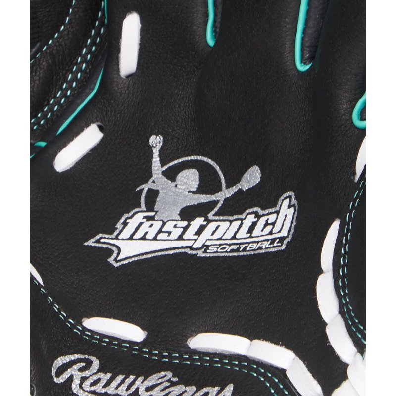 Youth Fastpitch Softball Glove - 11.5 Inch Fielding Mitt for Right & Left Hand