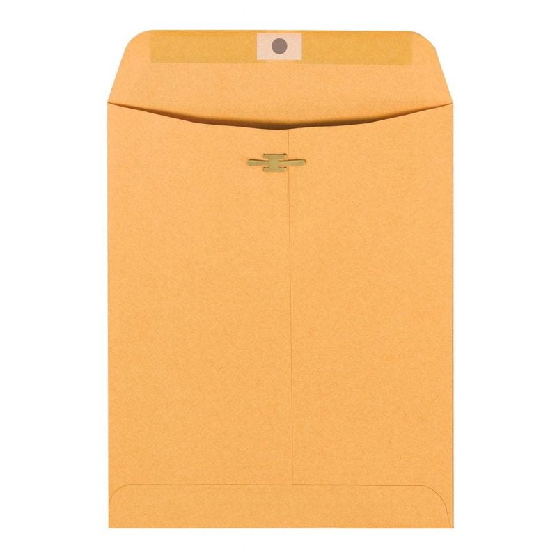 Clasp Envelopes 11.5 x 14.5 Inches Brown Box of 100 Office Depot