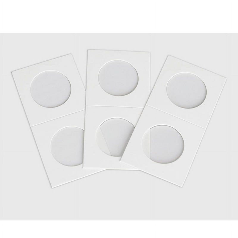 100PCS Coin Cardboard Holders for Coin Collection & Storage