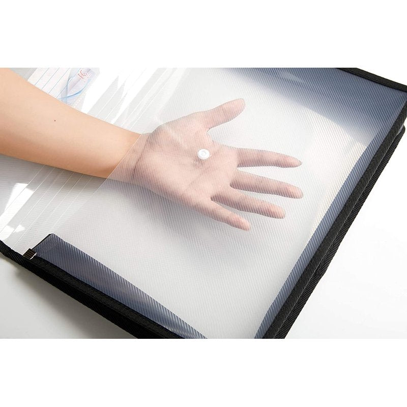 Large Waterproof Expandable File Folder - 5-Pack Legal Size Document Organizer