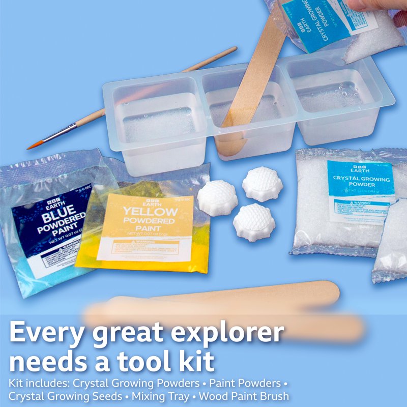 Crystal Growing Kit for Kids and Teens - STEM Science Experiment Set