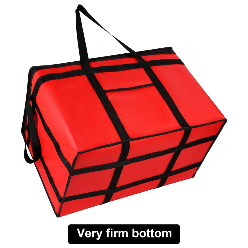 Extra Large Insulated Delivery Bag Cooler for Food & Grocery Transport - XXXL Capacity