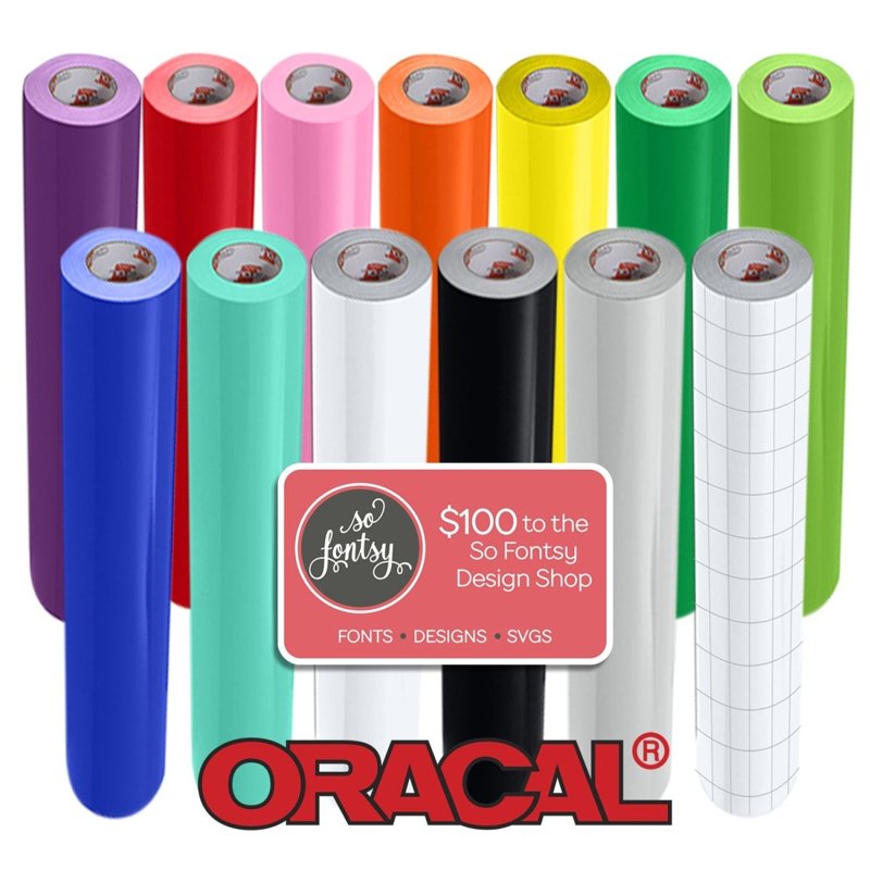 12 Pack Glossy Vinyl Rolls 24x6ft for Indoor & Outdoor Signage & Decoration