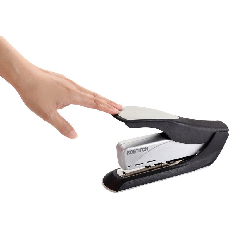 Heavy-Duty Stapler, Spring-Powered, 50 lb Drive - Bostitch Black/Silver