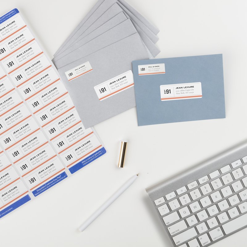 Avery Address Labels 1x2-5/8 Inch Matte White Inkjet Printable 3000 Labels