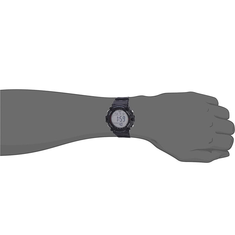 Digital Quartz Watch with 10-Year Battery Water Resistance 100m