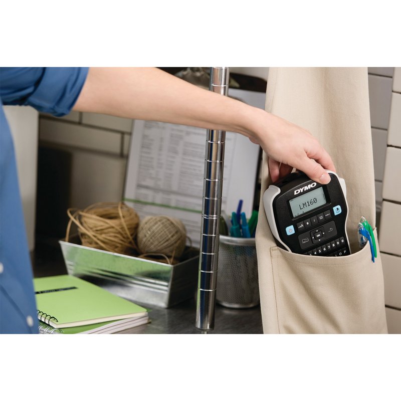 DYMO LabelManager 160P Handheld Label Maker with 2-Line Printing