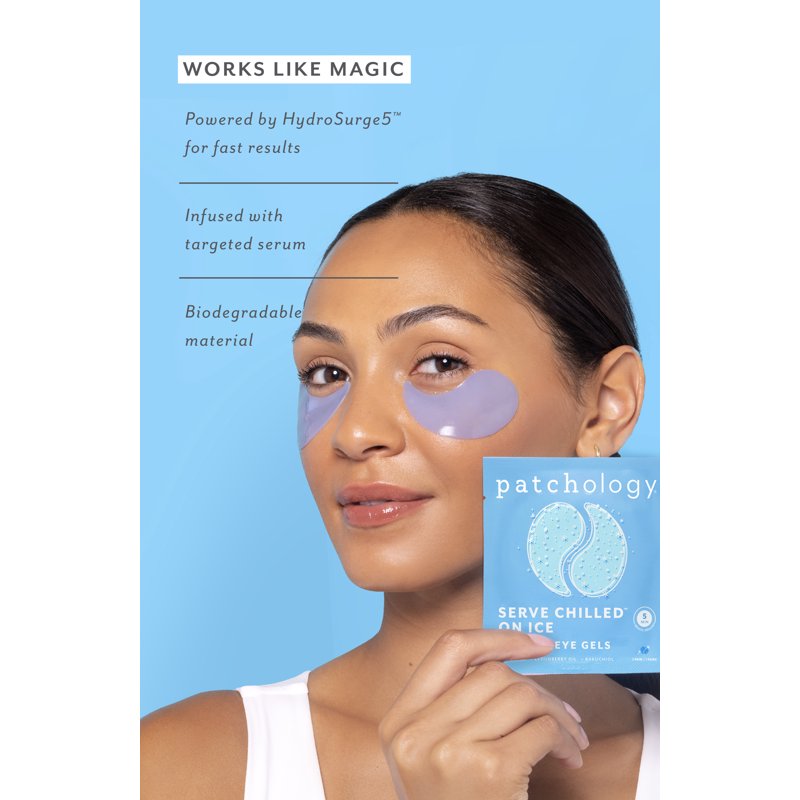 Under Eye Mask Gels - Cooling Firming Peptide & Botanical Hydrating Patches