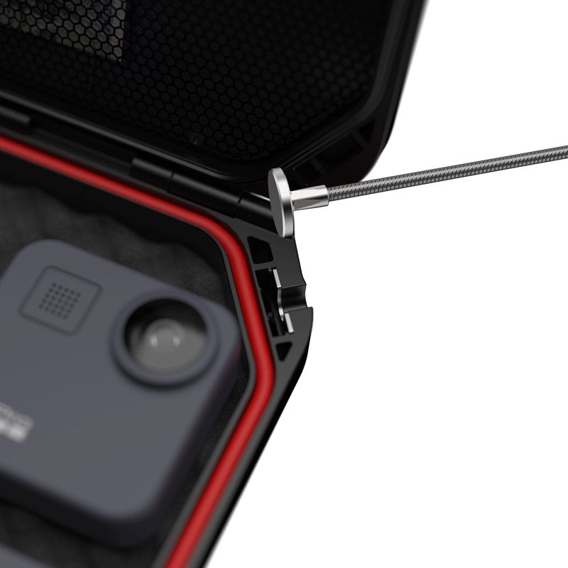 Biometric Portable Gun Safe with Weatherproof Lockable Case and TSA Compliance