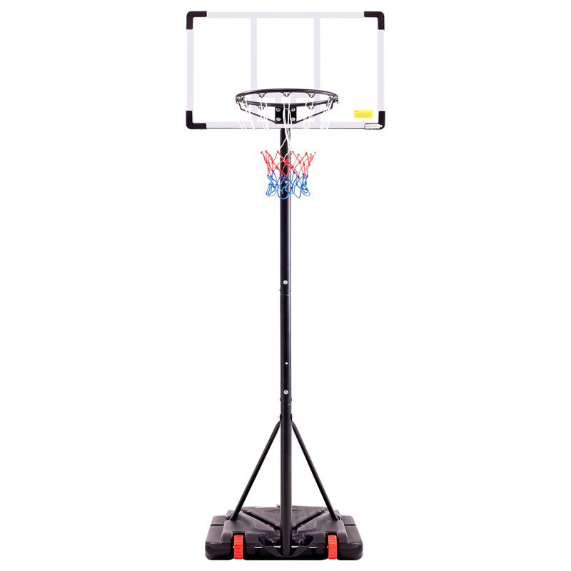 Kids Adjustable Indoor Outdoor Basketball Hoop with Enlarged Base - Portable Play Set