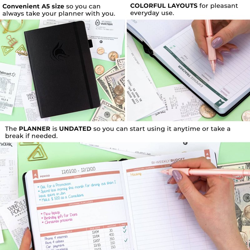 Bi-Weekly Budget Planner - Financial Organizer and Expense Tracker