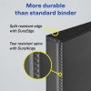 1-Inch Durable Slant Ring Binder - Blue, 220 Sheets