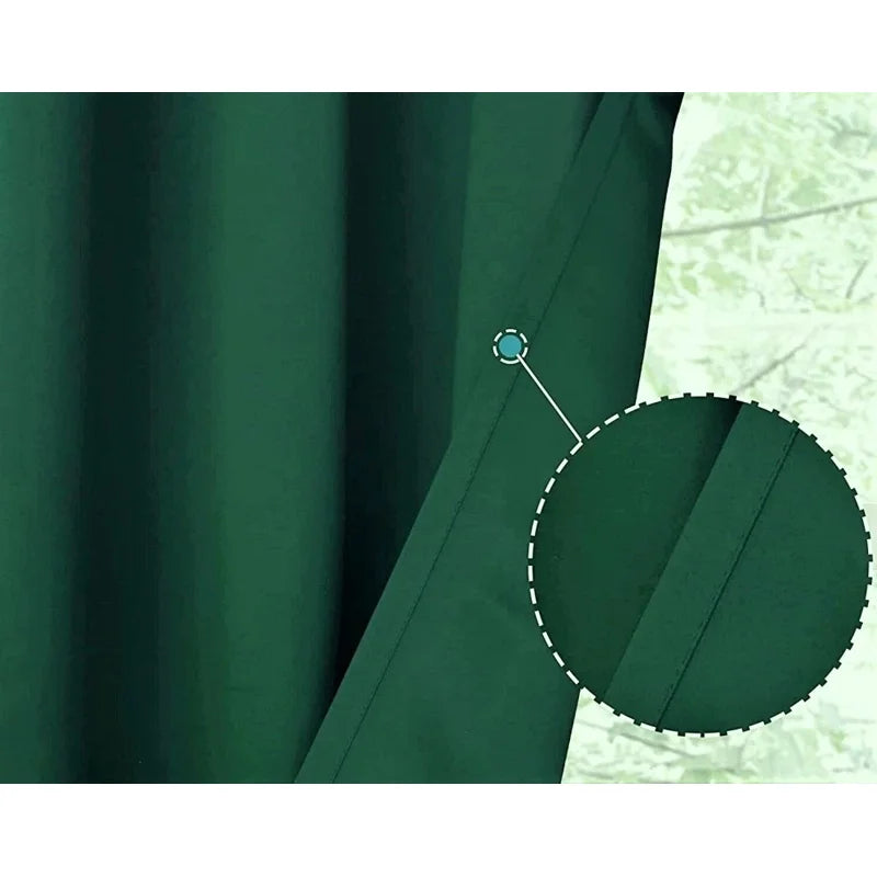 Thermal Blackout Window Curtain Panel Grommet Top 28x36 Inch Energy-Efficient