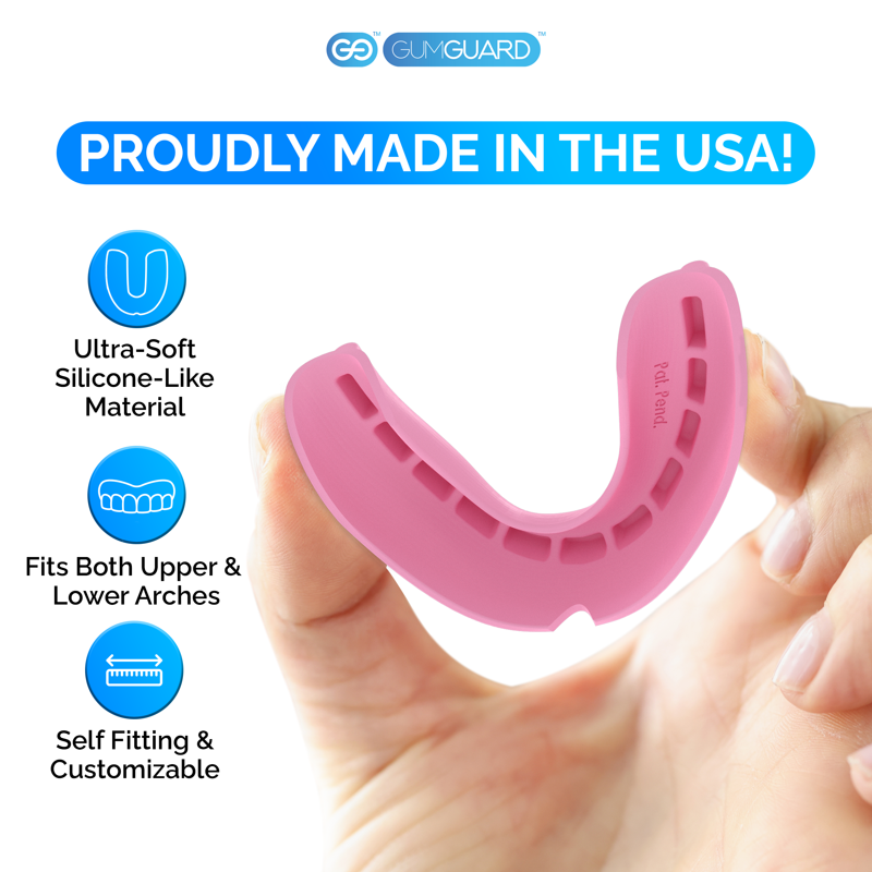 Full Arch Denture Mouthguard Set - Custom Fit, Breathable, Made in USA