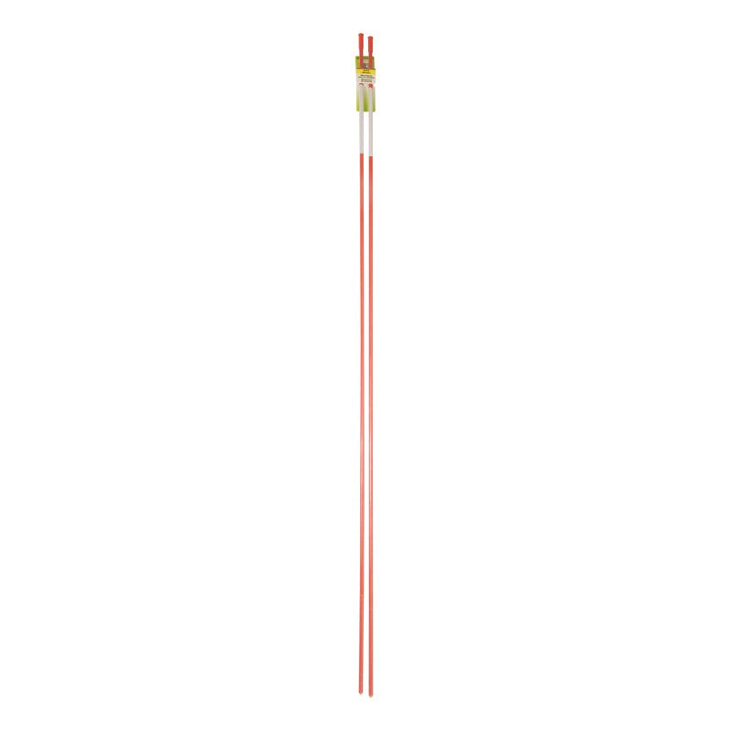 Fiberglass Driveway Marker Reflective Safety Poles - 6 Pack