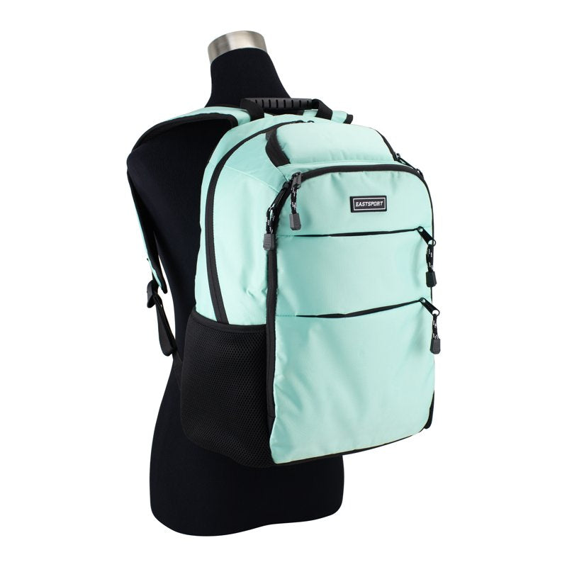 Unisex 17-Inch Lifestyle Dome Backpack with Padded Laptop & Sunglasses Pocket