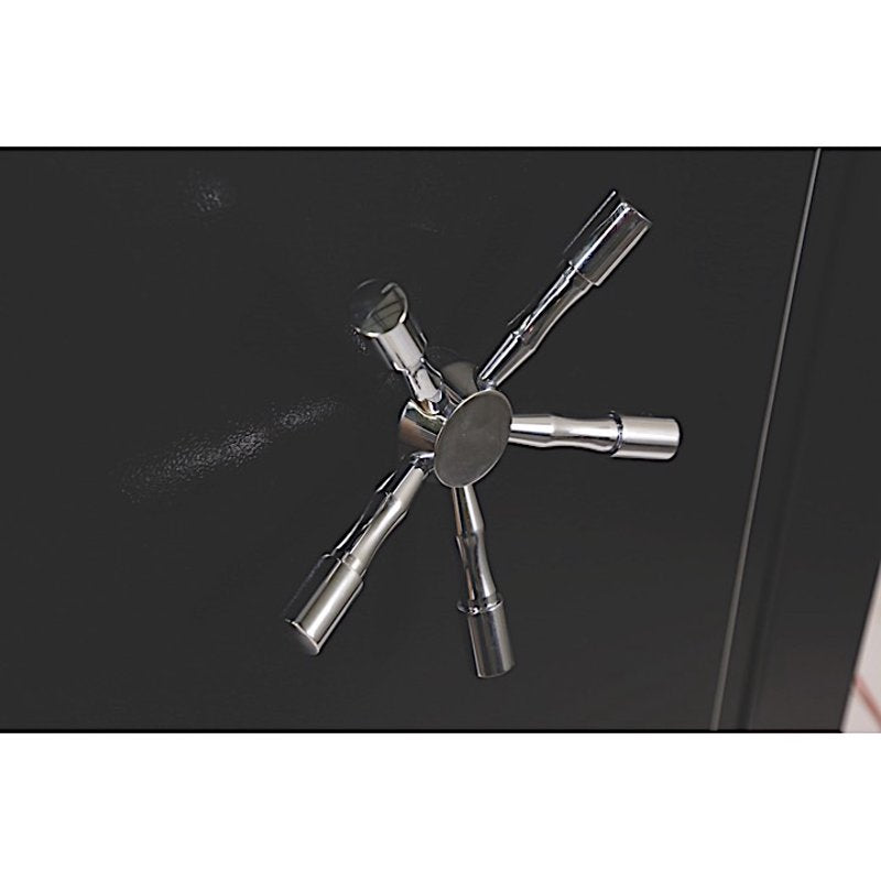 25 Gun Fire-Resistant Safe with Electronic Lock - Black