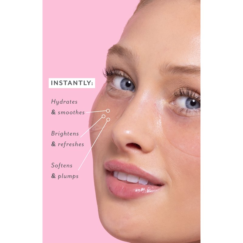 Hydrating Rosé Eye Gels with Antioxidants for Under Eye Care - Pack of All Variants