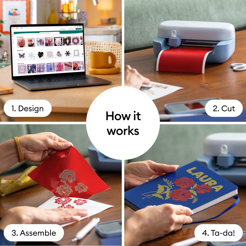 Cricut Joy 2 Smart Die-Cut Machine Deluxe Bundle - Custom Projects