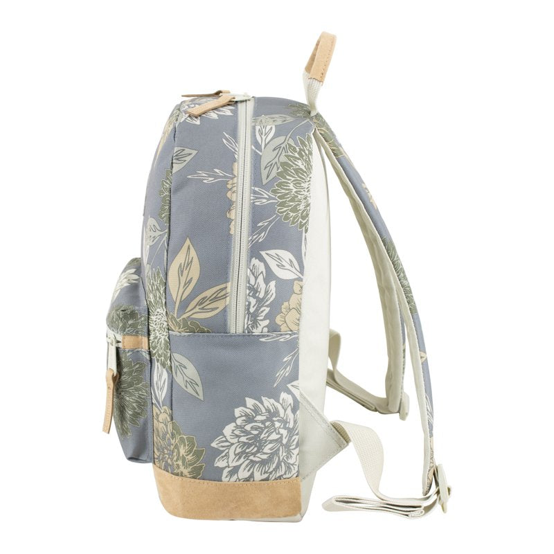 Mini Backpack with Water-Resistant Bottom, Adjustable Straps & Multiple Compartments