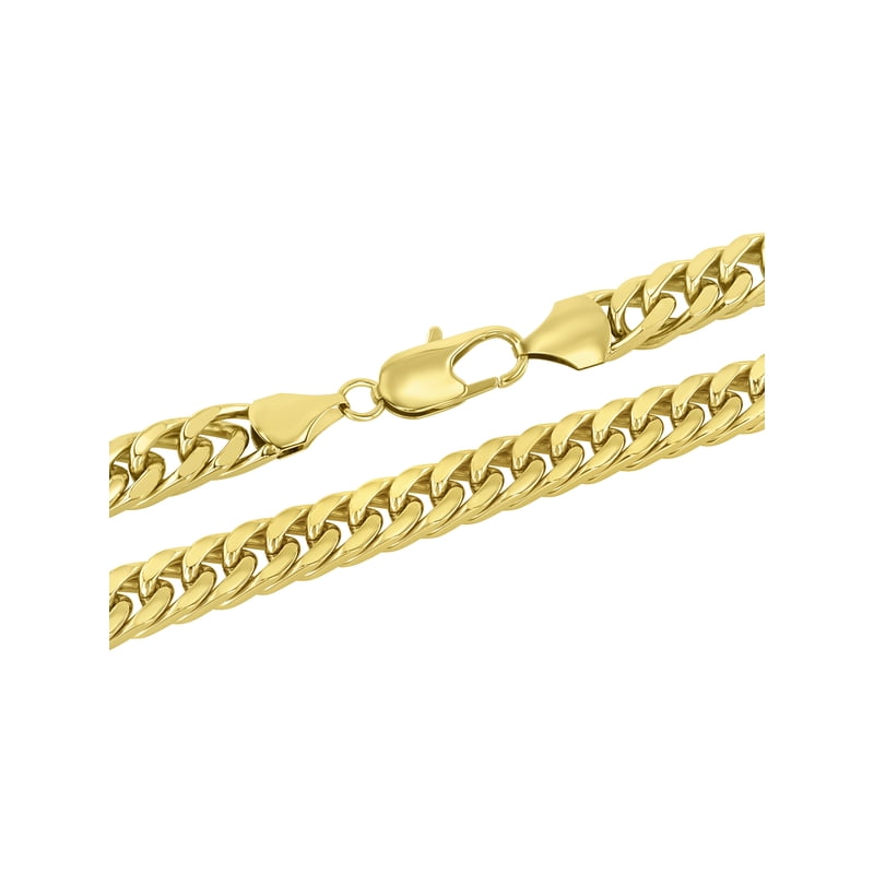 Men's Stainless Steel Curb Chain Necklace 20-Inch - Durable & Tarnish-Resistant Jewelry