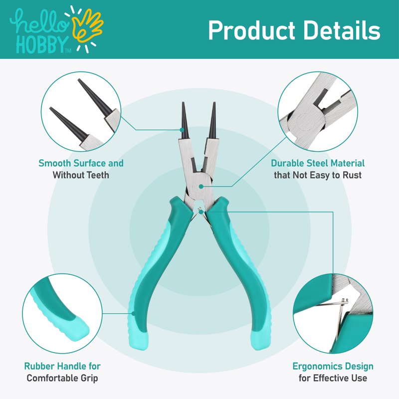 3-in-1 Steel Craft Tool for Jewelry Making & DIY Crafts - Precision Cutter, Scoring & Piercing