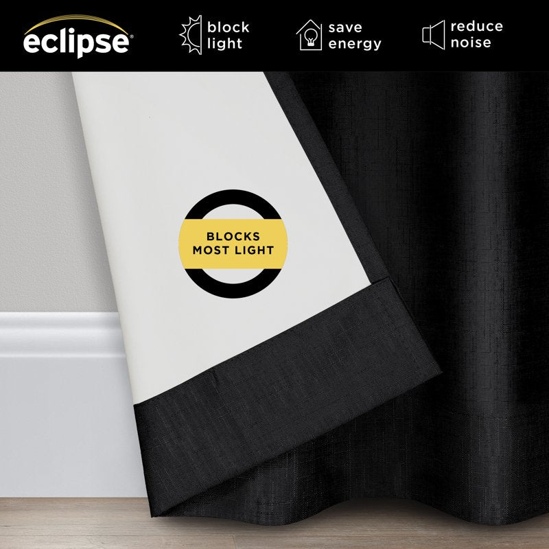 Blackout Curtain Panel - 42 x 95 Inch Room Darkening, Insulated, Noise-Reducing