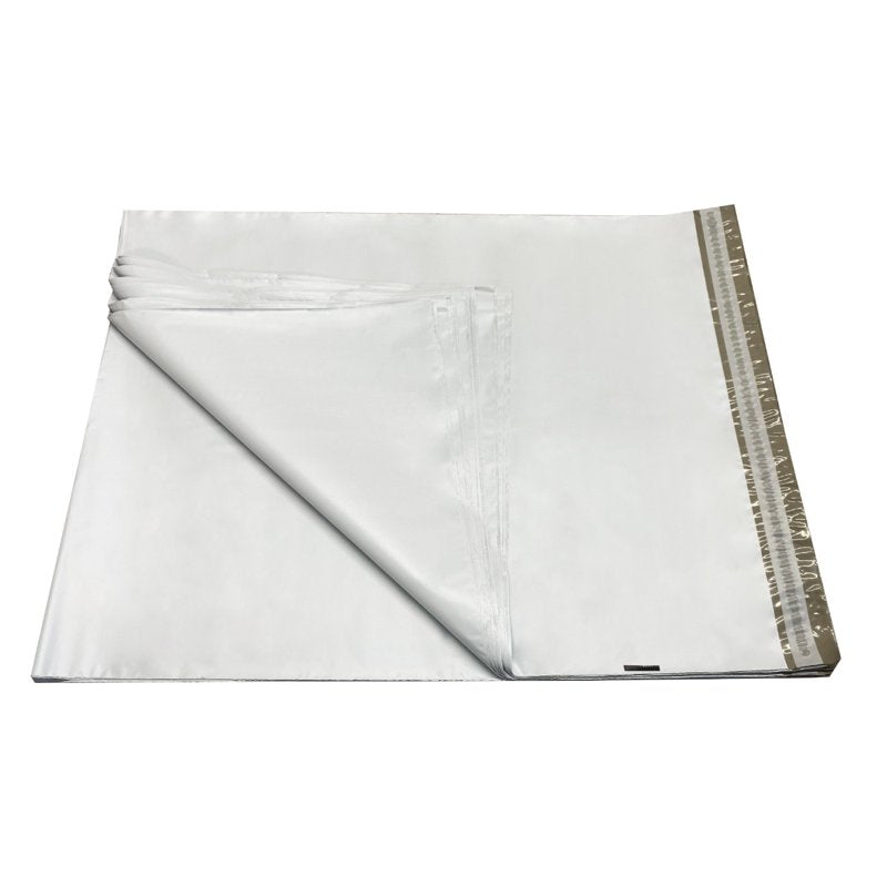 50 White Poly Mailer Bags 19x24 Inches Self-Sealing Shipping Envelopes