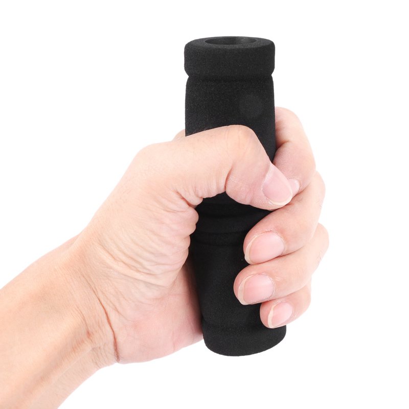 Bike Handlebar Grips 2 Pair Soft Sponge Anti-Skid Comfortable Vibration Damping