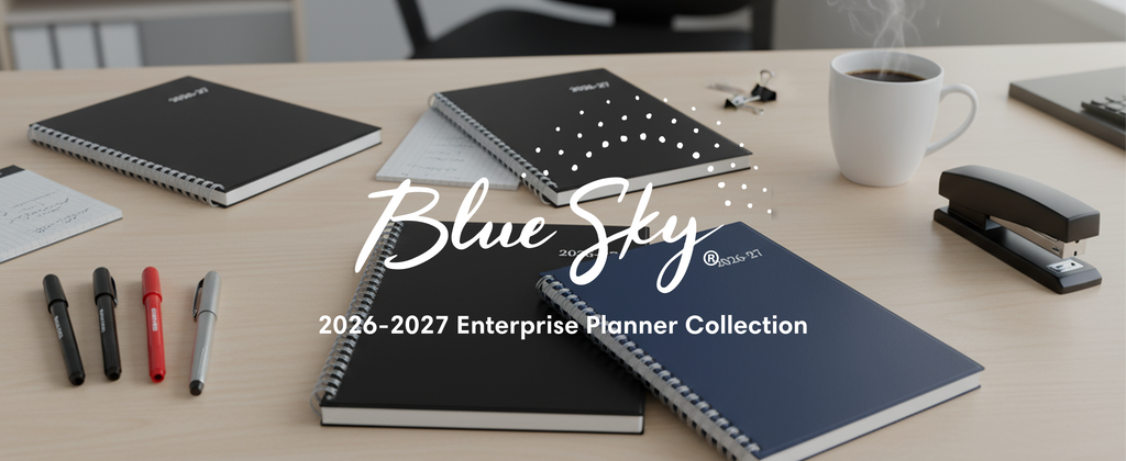 Academic Year Planner 2026-2027 - Weekly & Monthly Calendar, 7x9” Navy Cover