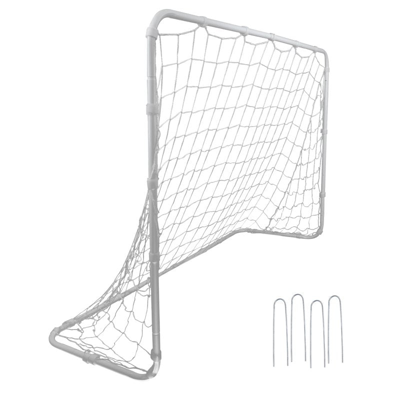 6' x 4' Portable Backyard Soccer Goal with Steel Post - Quick Setup